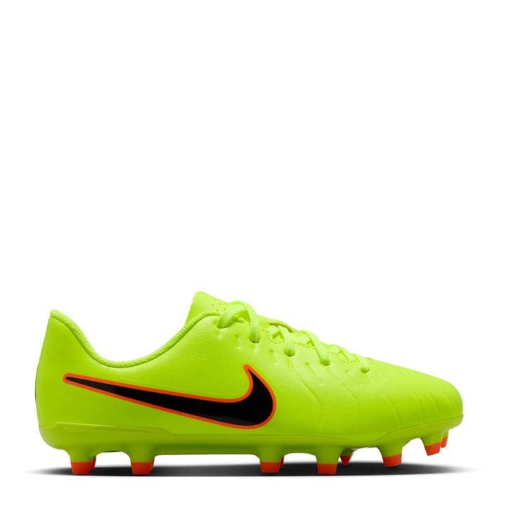 Nike Boys Yellow Tiempo Legend 10 Club  Firm Ground Football Boots in Size 5.5, Sports Direct