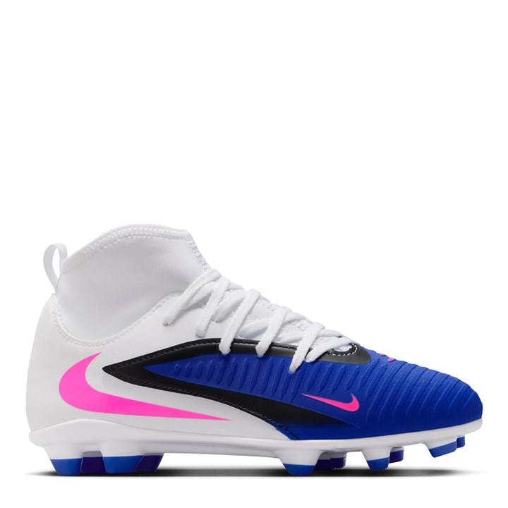 Nike Boys Blue Phantom 6 Club  -Ground Football Boots in Size 5.5, Sports Direct