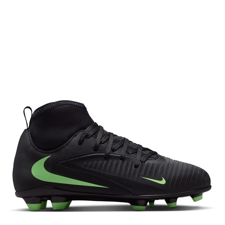 Nike Boys Black Phantom 6 Club  -Ground Football Boots in Size 4, Sports Direct