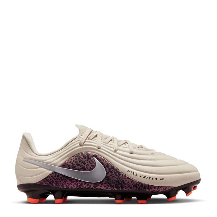 Nike  Kids Cream Kids Tiempo Academy Firm Ground Football Boots in Size 5, Sports Direct