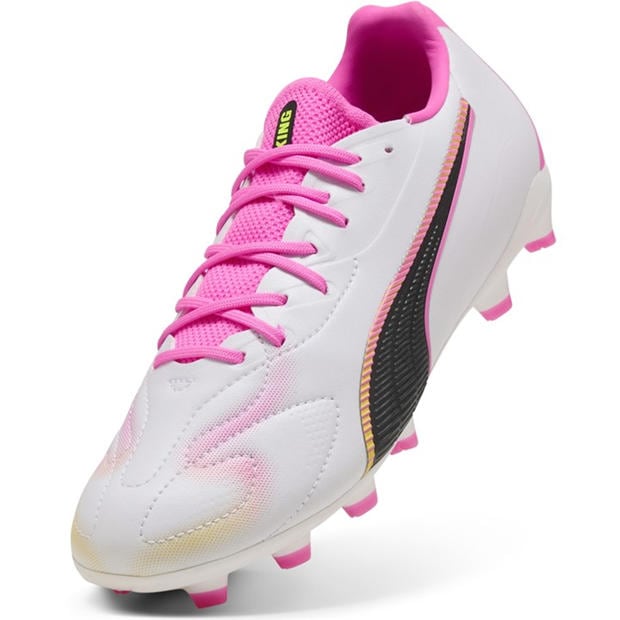 Poison Pink - Puma - Kids PUMA King Match Firm Ground Football Boots