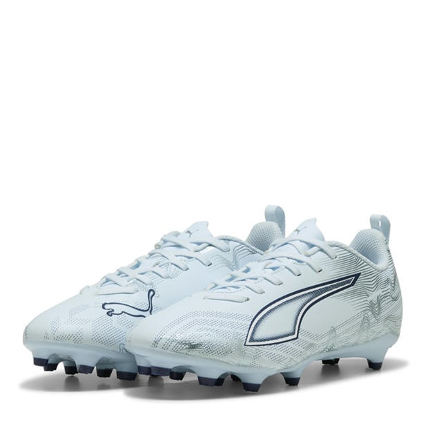 Icy Blue - Puma - Kids PUMA Ultra 5 Play Firm Ground Football Boots