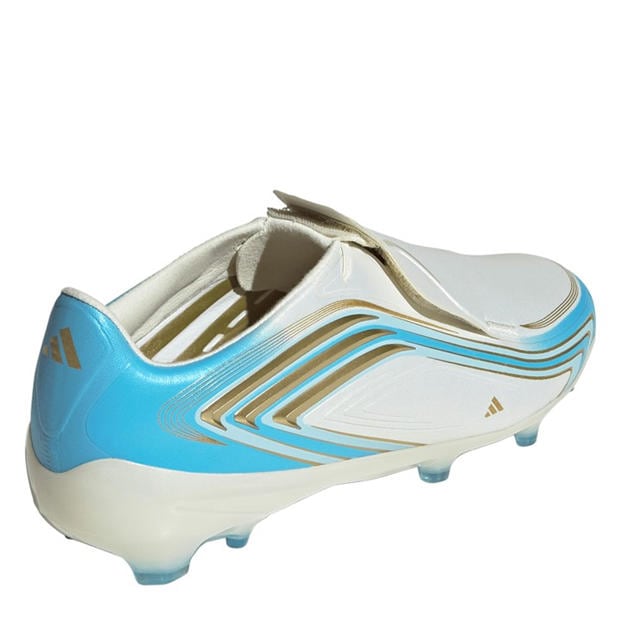 Cream/Blu/Gold - adidas - F50 HYPERFAST ELITE Firm Ground Football Boots Juniors