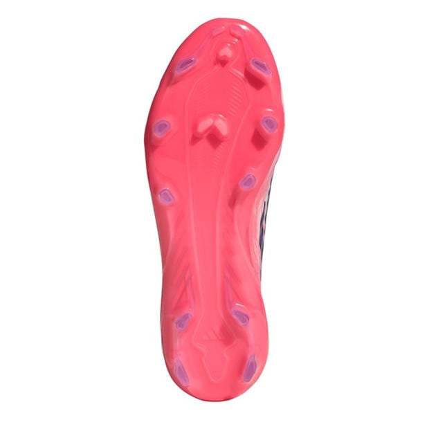 White/Coral - adidas - F50 HYPERFAST ELITE Firm Ground Football Boots Juniors