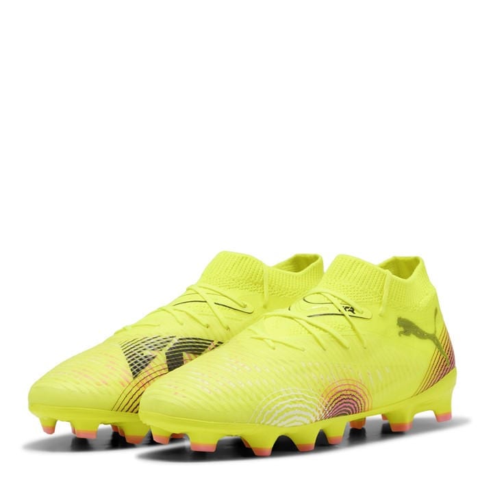 Puma Boys Yellow Future 8 Pro  Artificial Ground Football Boots in Size 5, Sports Direct