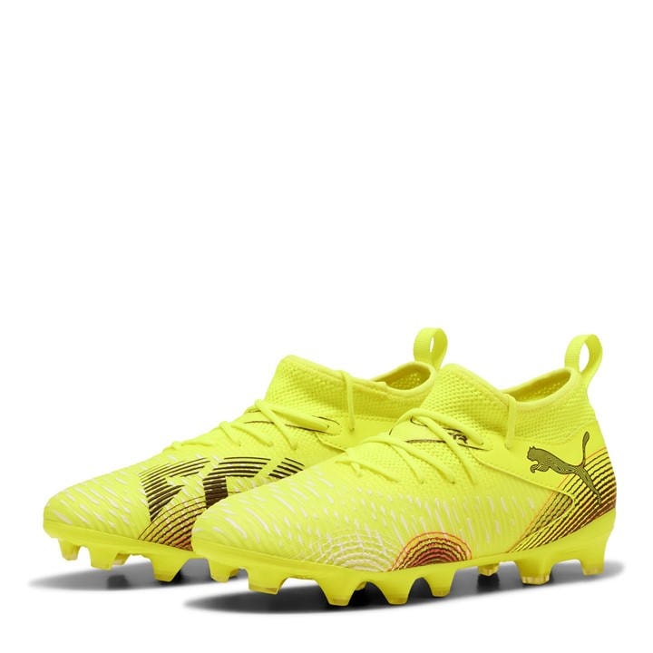 Puma Boys Yellow Future 8 Match Artificial Ground Football Boots  in Size 3, Sports Direct