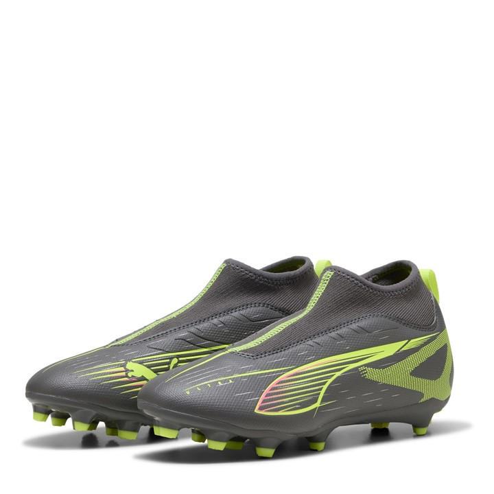 Puma Boys Silver Ultra 5+ Match Firm Ground Football Boots  in Size 5.5, Sports Direct
