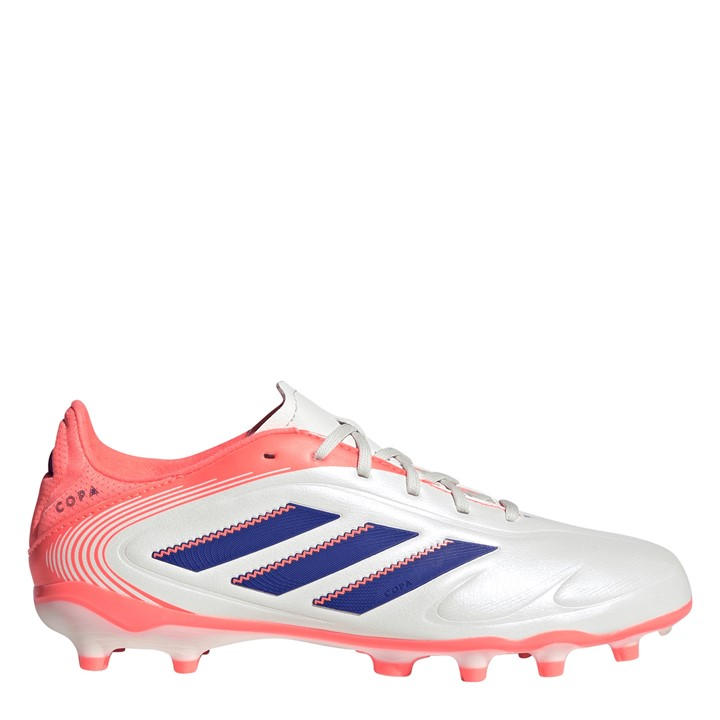Adidas Boys White Copa Pure 3 League  Firm Ground Football Boots in Size 5.5, Sports Direct