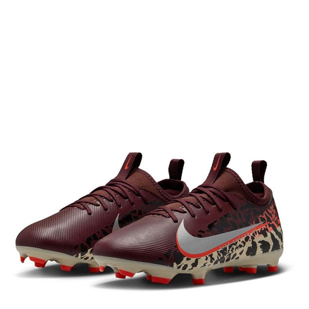 Burgundy/Print - Nike - Zoom Mercurial Vapor 16 Juniors Firm Ground Football Boots