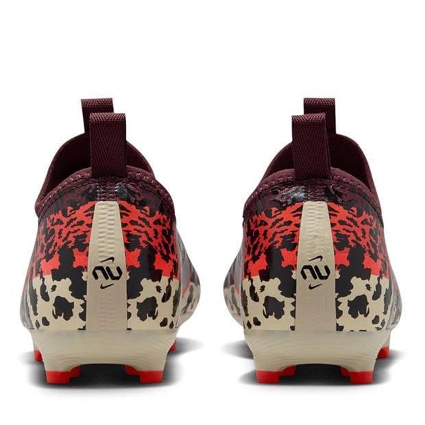 Burgundy/Print - Nike - Zoom Mercurial Vapor 16 Juniors Firm Ground Football Boots