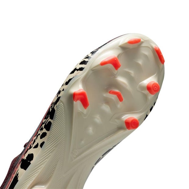 Burgundy/Print - Nike - Zoom Mercurial Vapor 16 Juniors Firm Ground Football Boots