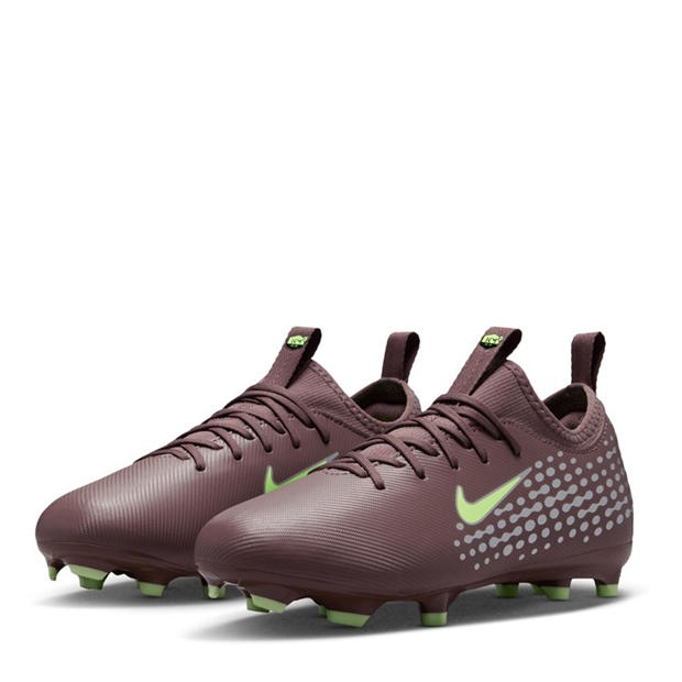Plum/Silver - Nike - Zoom Mercurial Vapor 16 Juniors Firm Ground Football Boots