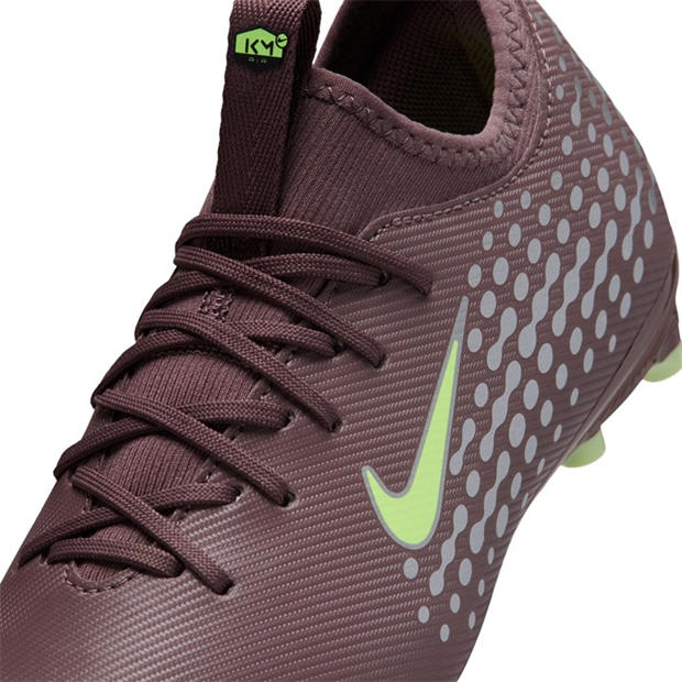 Plum/Silver - Nike - Zoom Mercurial Vapor 16 Juniors Firm Ground Football Boots