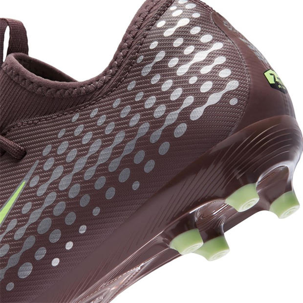 Plum/Silver - Nike - Zoom Mercurial Vapor 16 Juniors Firm Ground Football Boots