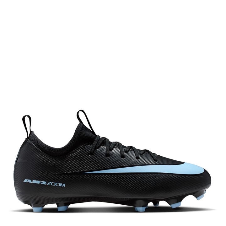 Nike Boys Black Zoom Mercurial Vapor 16  Firm Ground Football Boots in Size 5.5, Sports Direct