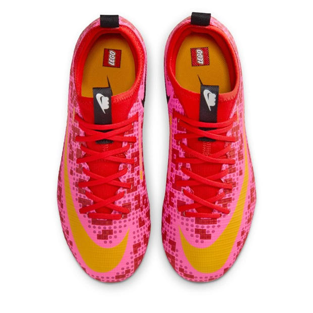 Rush Red - Nike - Zoom Mercurial Vapor 16 Juniors Firm Ground Football Boots