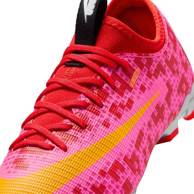 Rush Red - Nike - Zoom Mercurial Vapor 16 Juniors Firm Ground Football Boots