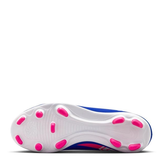 Blue/Wht/Pink - Nike - Mercurial Superfly 10 Junior Firm Ground Football Boots