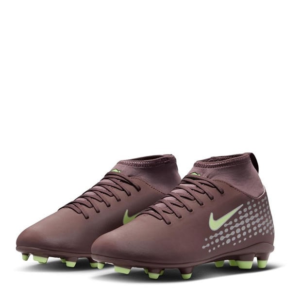 Plum/Silver - Nike - Mercurial Superfly 10 Junior Firm Ground Football Boots