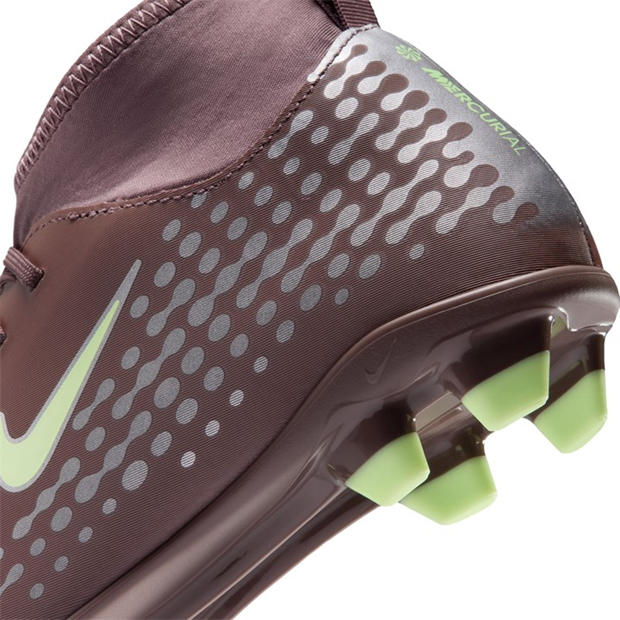 Plum/Silver - Nike - Mercurial Superfly 10 Junior Firm Ground Football Boots