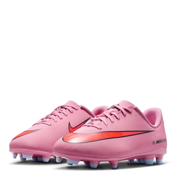 Rozā/Melna - Nike - Mercurial Vapor 16 Club Juniors Firm Ground Football Boots
