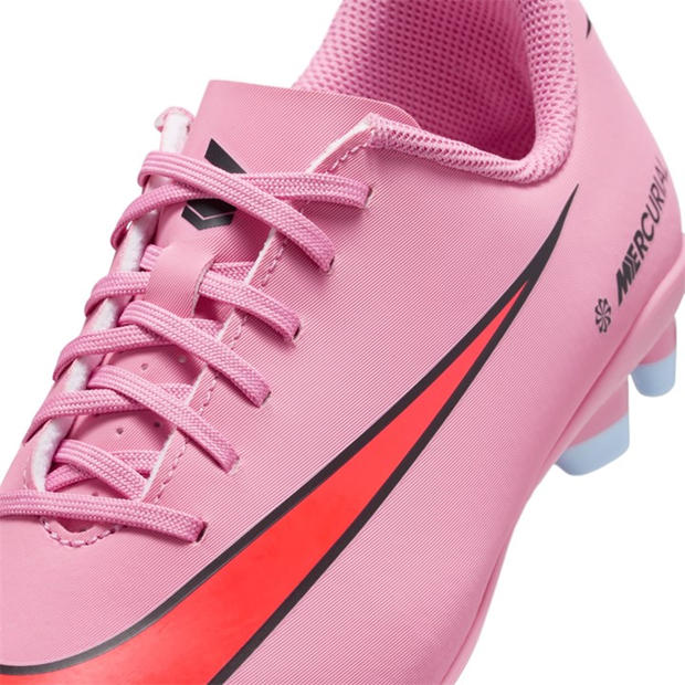 Rozā/Melna - Nike - Mercurial Vapor 16 Club Juniors Firm Ground Football Boots