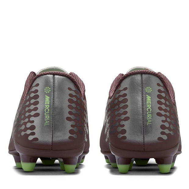 Plum/Silver - Nike - Mercurial Vapor 16 Club Juniors Firm Ground Football Boots