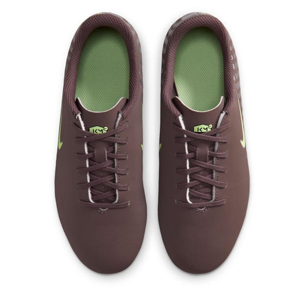 Plum/Silver - Nike - Mercurial Vapor 16 Club Juniors Firm Ground Football Boots