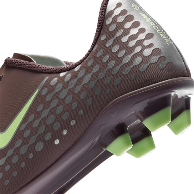 Plum/Silver - Nike - Mercurial Vapor 16 Club Juniors Firm Ground Football Boots