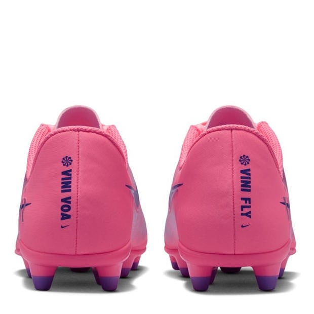 Pink/Black - Nike - Mercurial Vapor 16 Club Juniors Firm Ground Football Boots
