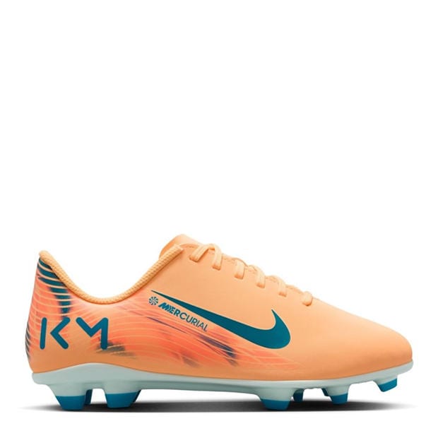 Oranžs/Melone - Nike - Mercurial Vapor 16 Club Juniors Firm Ground Football Boots