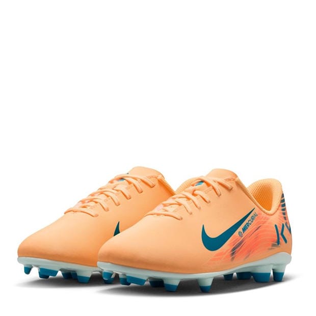 Oranžs/Melone - Nike - Mercurial Vapor 16 Club Juniors Firm Ground Football Boots