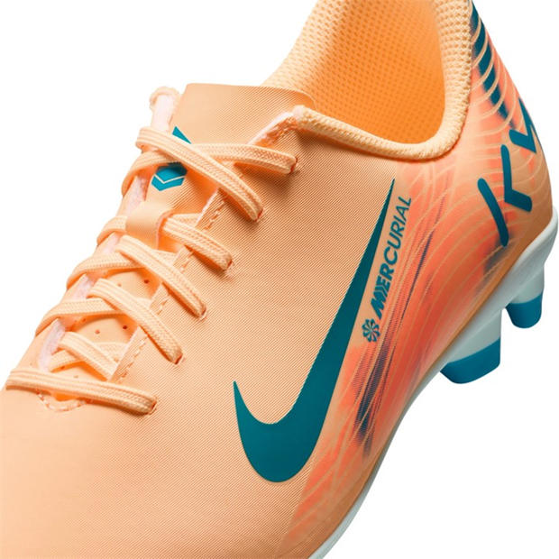 Oranžs/Melone - Nike - Mercurial Vapor 16 Club Juniors Firm Ground Football Boots