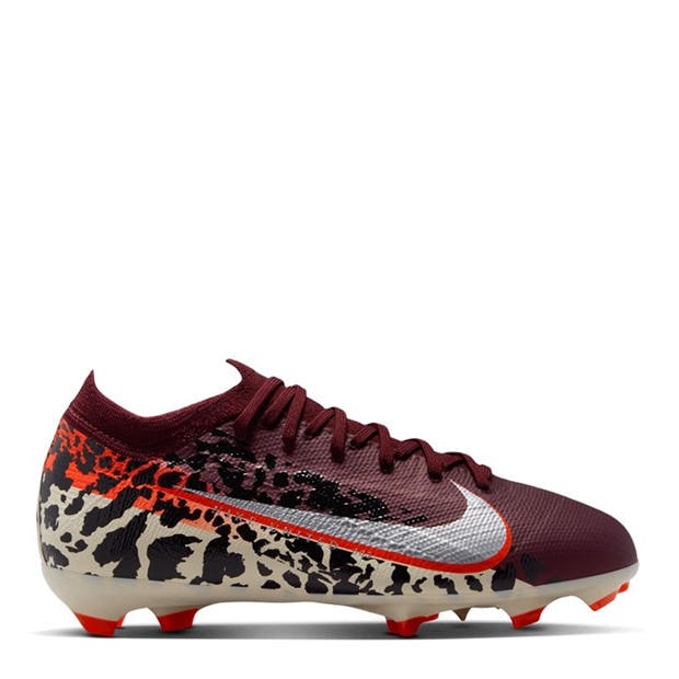 Burgundy/Print - Nike - Mercurial Vapor 16 Pro Juniors Firm Ground Football Boots