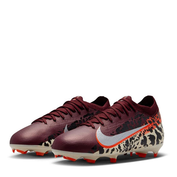 Burgundy/Print - Nike - Mercurial Vapor 16 Pro Juniors Firm Ground Football Boots