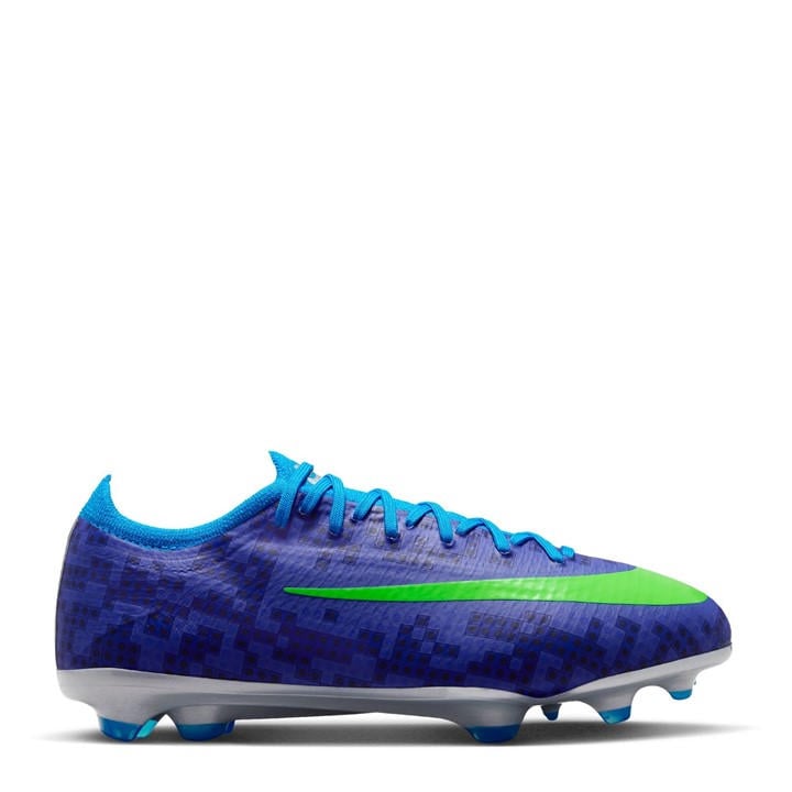 Nike Boys Blue Mercurial Vapor 16 Pro  Firm Ground Football Boots in Size 1, Sports Direct