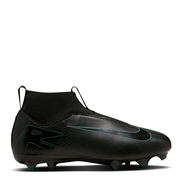 Nike Boys Black Zoom Mercurial Superfly 10 Academy Juniors Firm Ground Football Boots