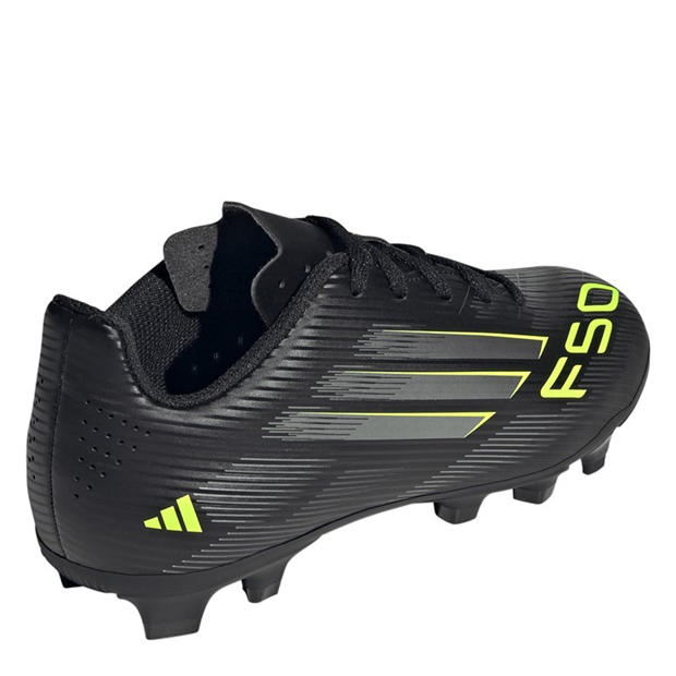 Čierna/citrón - adidas - F50 Club Juniors Firm Ground Football Boots