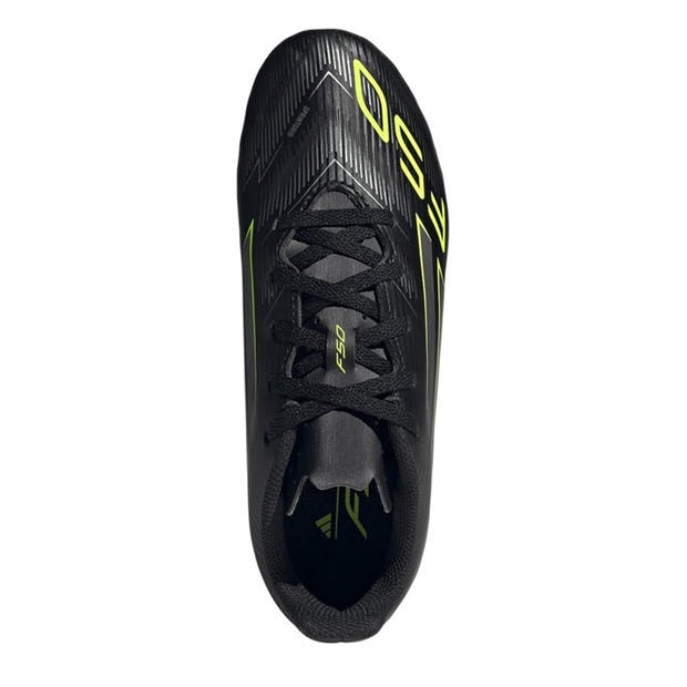 Čierna/citrón - adidas - F50 Club Juniors Firm Ground Football Boots