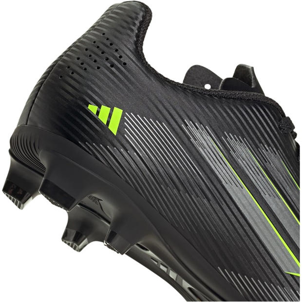Čierna/citrón - adidas - F50 Club Juniors Firm Ground Football Boots