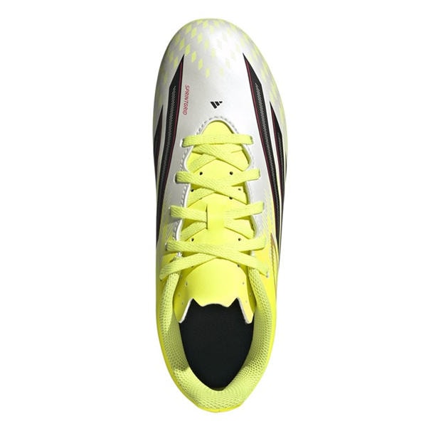 Solar Yellow - adidas - F50 Club Juniors Firm Ground Football Boots