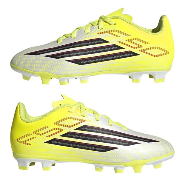 Solar Yellow - adidas - F50 Club Juniors Firm Ground Football Boots