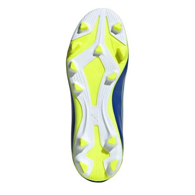 Modrá/Žltá - adidas - F50 Club Juniors Firm Ground Football Boots