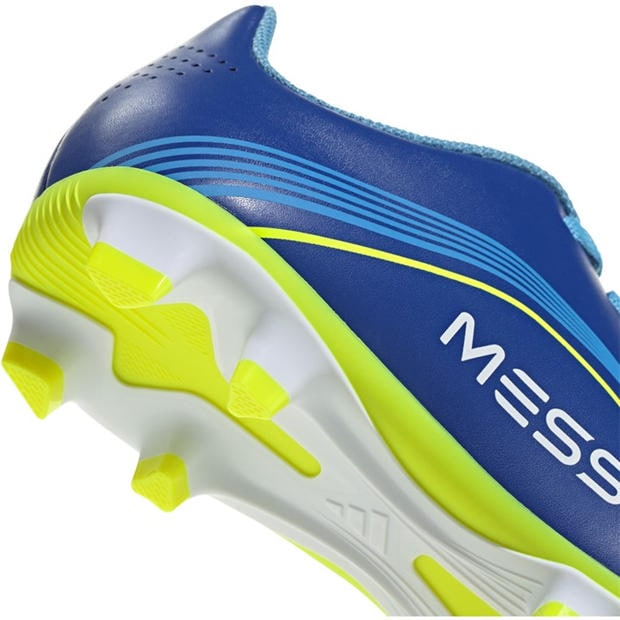 Modrá/Žltá - adidas - F50 Club Juniors Firm Ground Football Boots