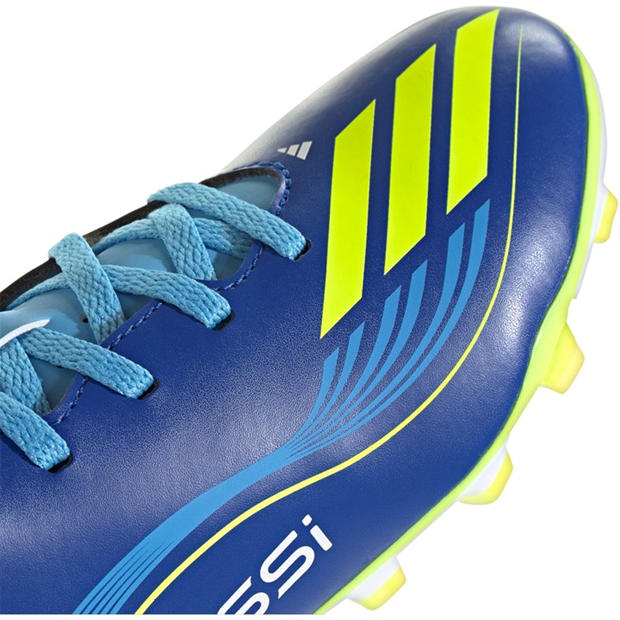 Modrá/Žltá - adidas - F50 Club Juniors Firm Ground Football Boots