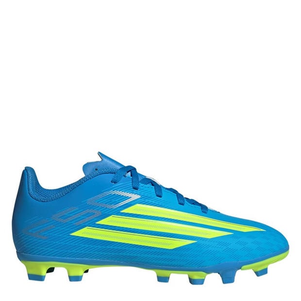 Blue/Yellow - adidas - F50 Club Juniors Firm Ground Football Boots