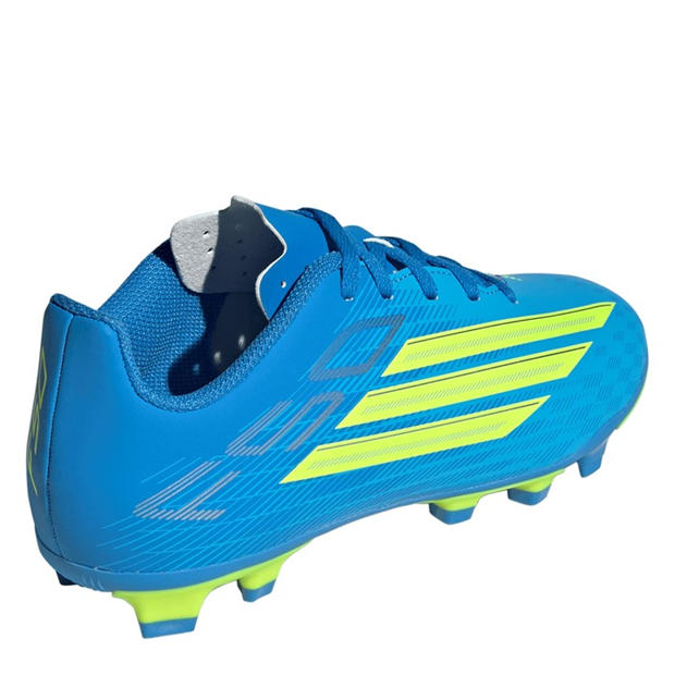Blue/Yellow - adidas - F50 Club Juniors Firm Ground Football Boots