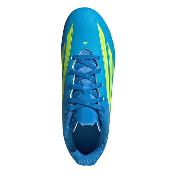 Blue/Yellow - adidas - F50 Club Juniors Firm Ground Football Boots