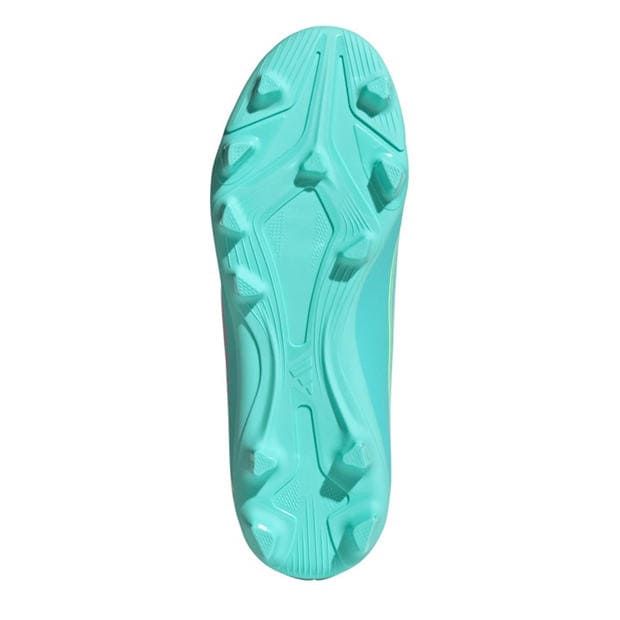 Wht/Pink/Blue - adidas - F50 Club Juniors Firm Ground Football Boots
