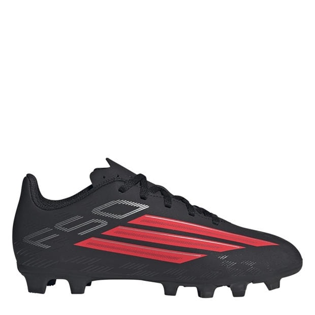 Black/Red - adidas - F50 Club Juniors Firm Ground Football Boots